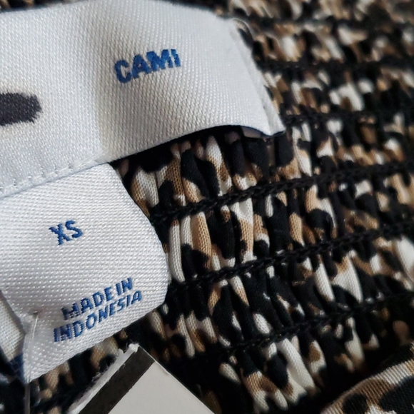 ON Cami Dress Animal Print XS - Picture 4 of 4